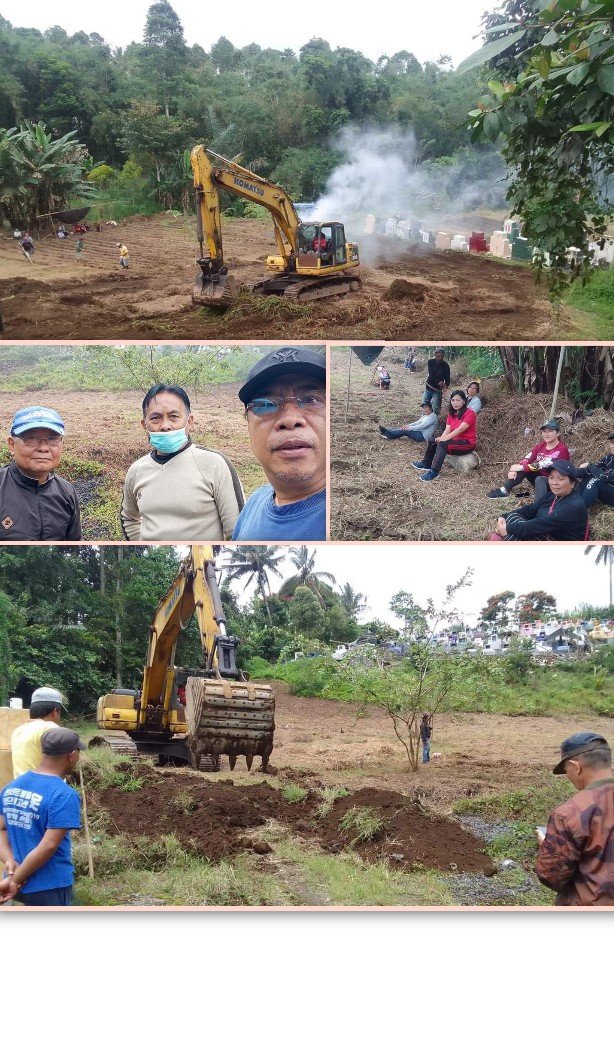 Kerja Bakti Bersama Membuat Perubahan Positif di Lahan Pekuburan Kelurahan Kinilow Satu