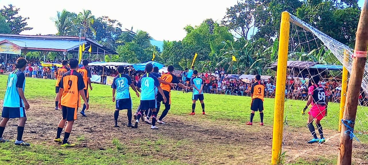 Barakuda Perangen FC Bertemu Melonguane FC di Final Turnamen AMPI Cup