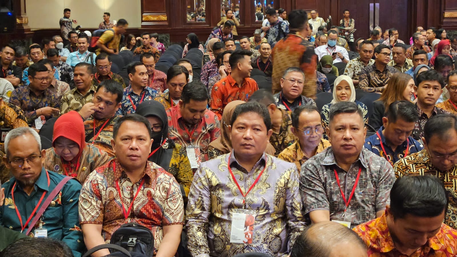 Bupati Jemmy Kumendong Ikut Rakornas IKN dan Pengadaan ASN 2024