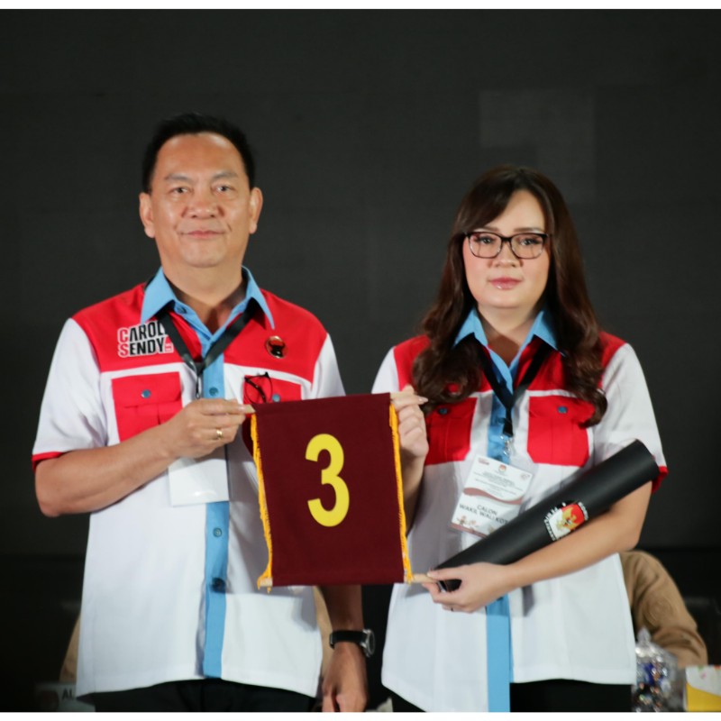 Selaraskan Visi Indonesia Emas 2045, Caroll-Sendy Usung Misi Besar untuk Tomohon