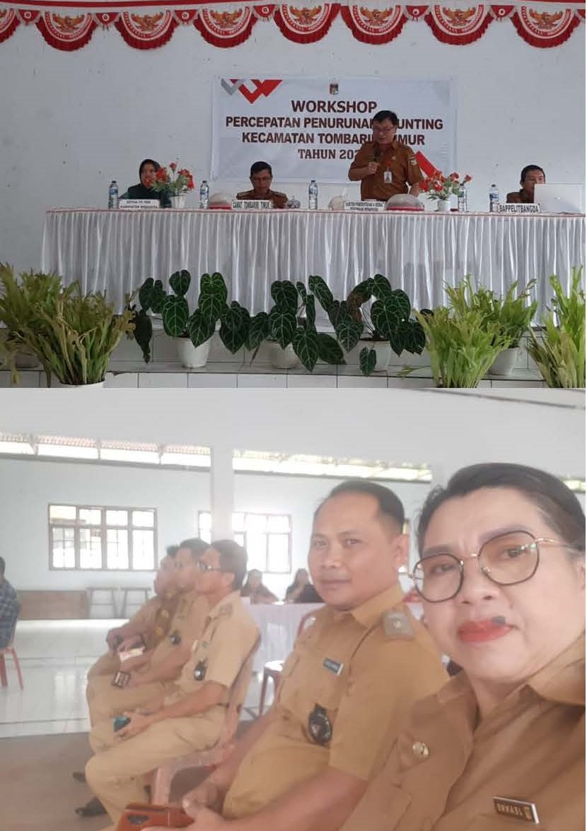 Hukum Tua Jeane Walewangko Hadiri Workshop Stunting Kecamatan Tombariri Timur