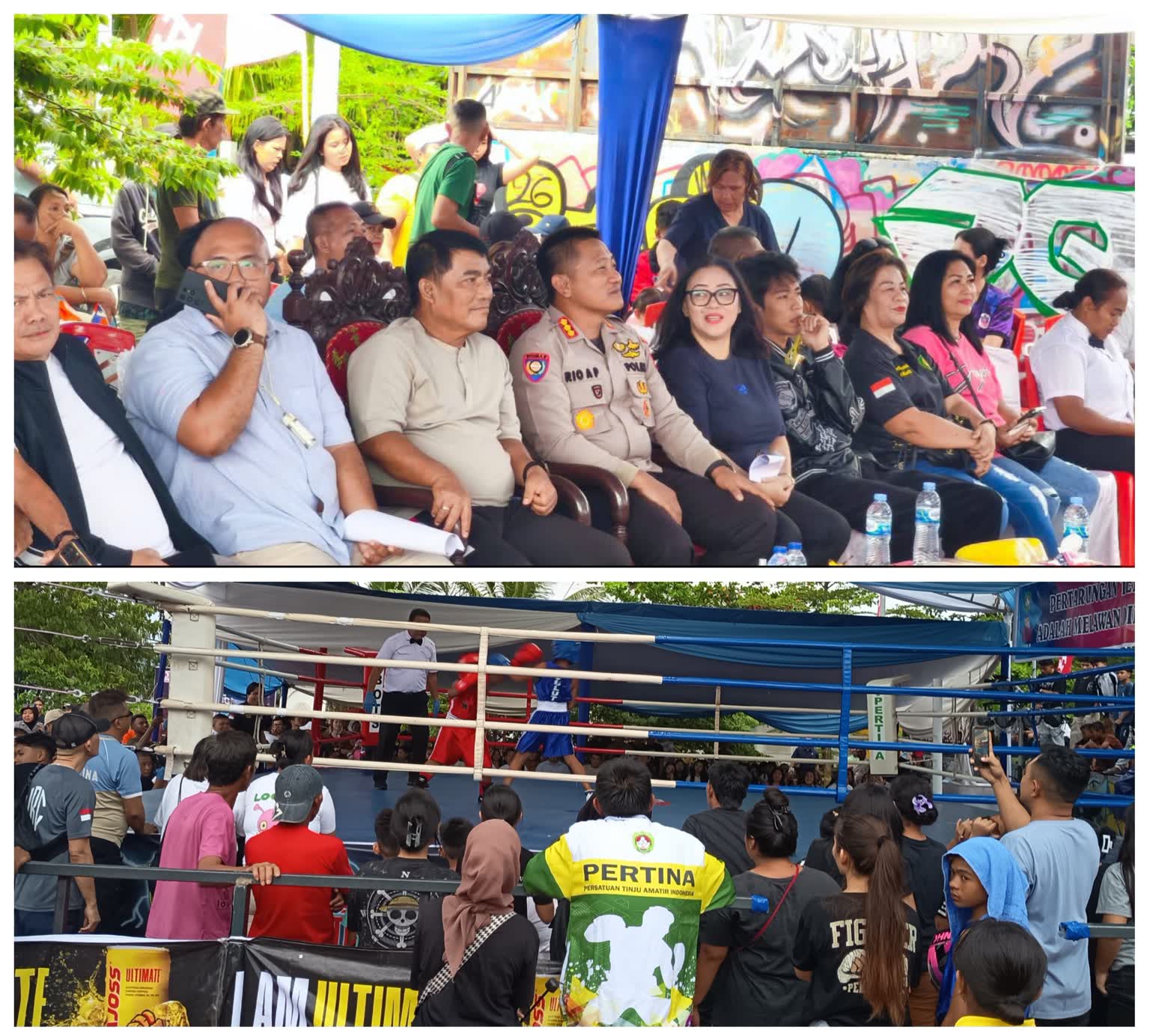 160 Petinju Hentak Manado, Gubernur Sulut Beri Apresiasi dan Minta Kepala Daerah Fasilitasi Warga Berolahraga