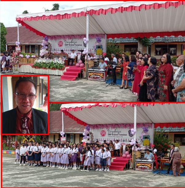 Syukuran HUT ke 94 SMP Kristen, Berlangsung Meriah 