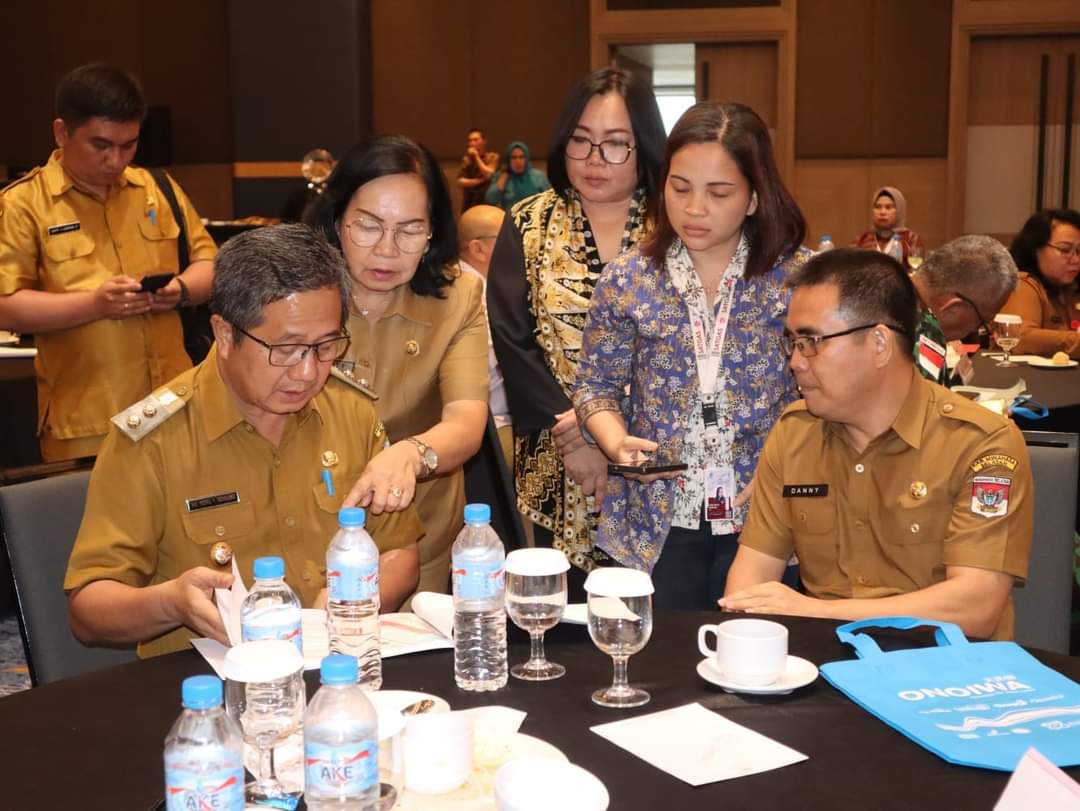 Wabup Minsel Hadiri Raker TPPS dan Audit Kasus Stunting di Minut