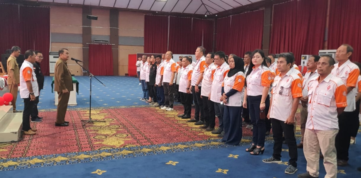 Sekda Micler Lakat Hadiri Pelantikan Pengurus Baru ORARI Manado 
