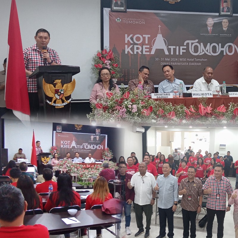 Gagas Tomohon Kota Kreatif untuk Pariwisata Mendunia