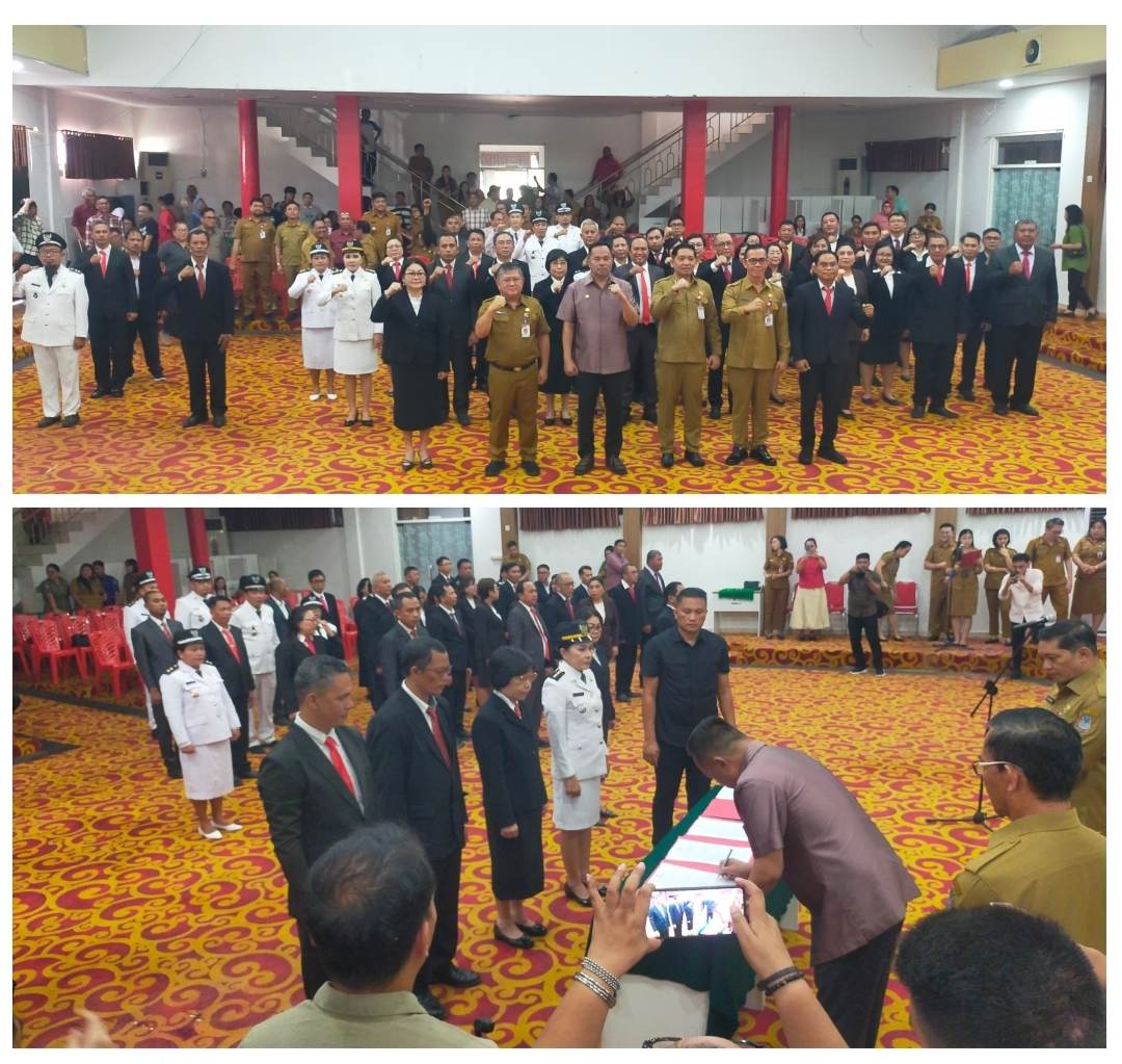 Dilantik Wawali RS, Ini Daftar Pejabat Baru Pemkot Manado dan Nama Bapelitbangda-Damkar Turut Berganti