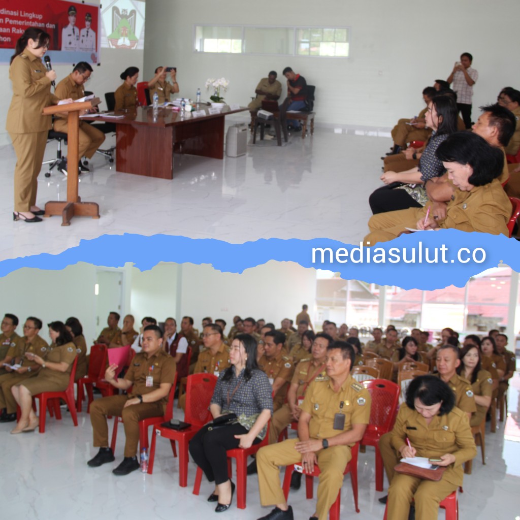 Wakil Walikota Tomohon Buka Rapat Koordinasi untuk Tingkatkan Pelayanan kepada Masyarakat