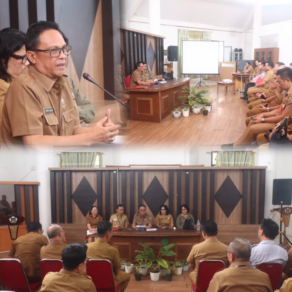 Pemerintah Kota Tomohon Gelar Rapat Keselarasan RPJMD dan RENSTRA serta Persiapan TIFF 2025