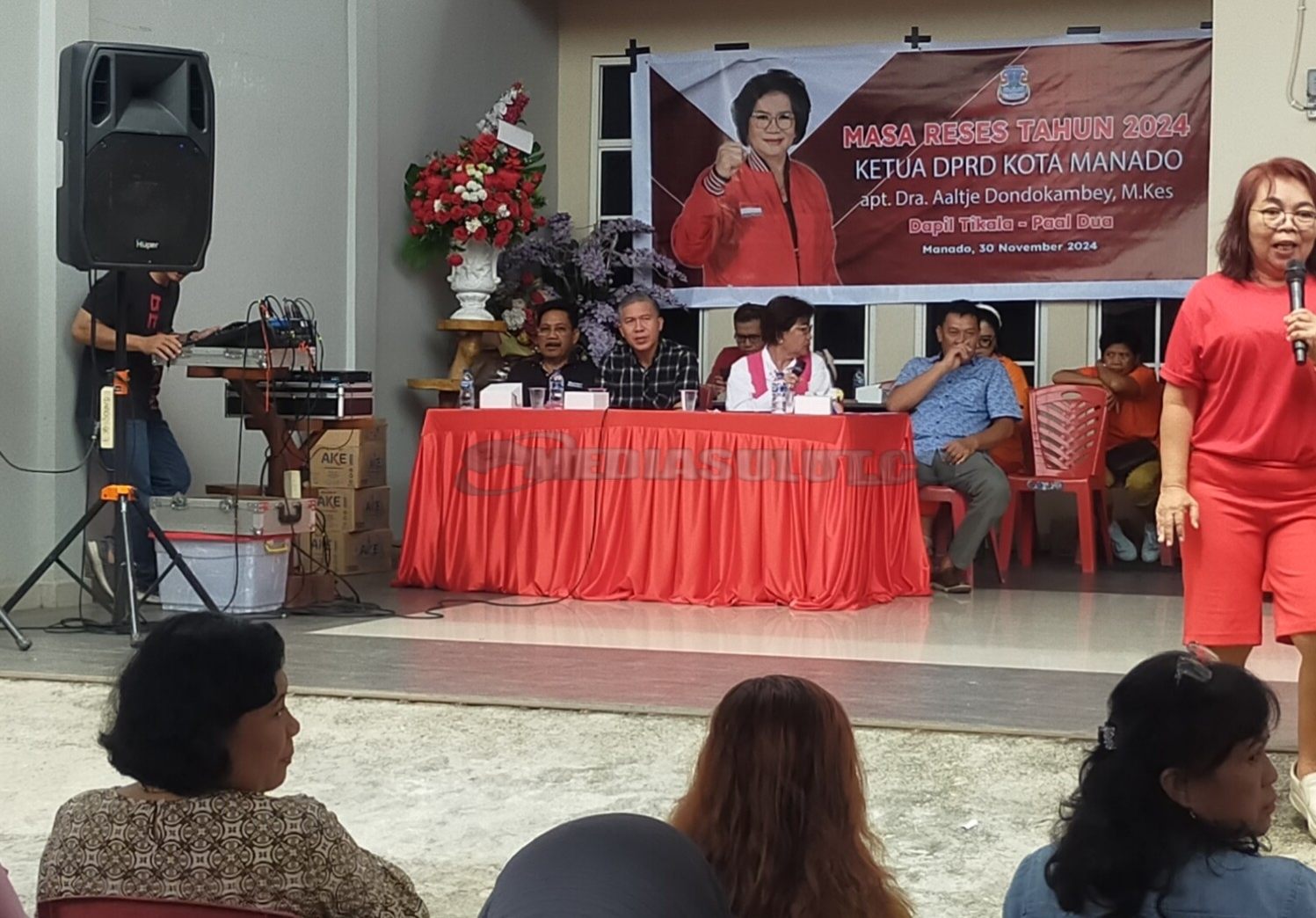 Ketua DPRD Manado Aaltje Dondokambey Gelar Reses di Tikala Baru