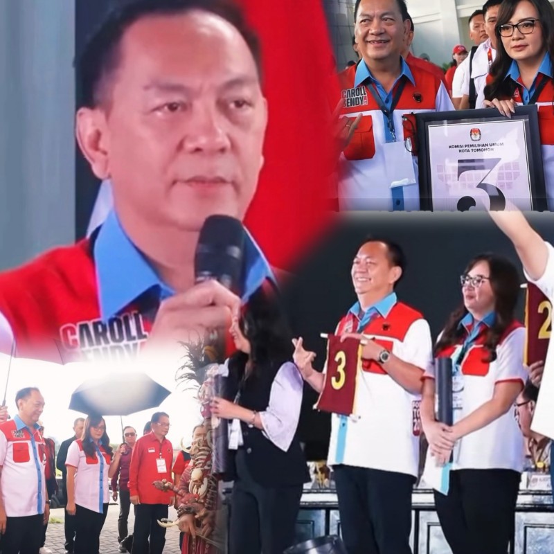 Caroll-Sendy Ajak Jaga Keharmonisan Di Tengah Perbedaan Politik