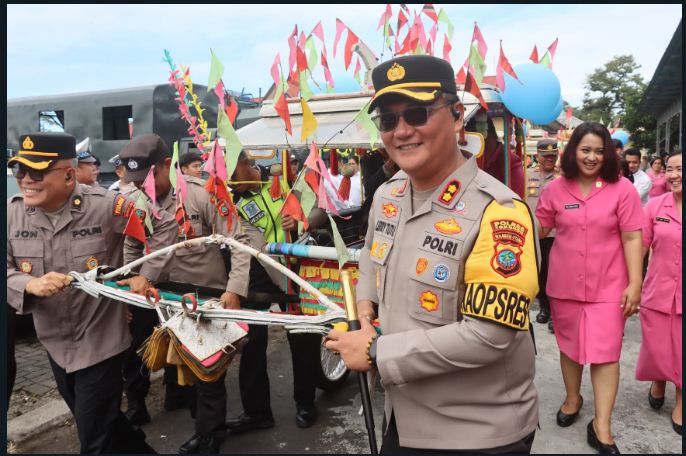  Wisuda Purna Bakti,  Kapolres Lerry:  Terimakasih Dedikasi dan Loyalitas 
