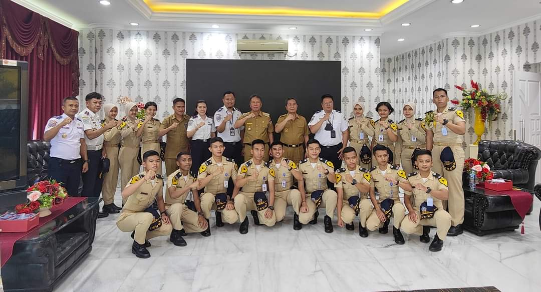 FDW-PYR Terima Taruna PTDI - STTD Kemenhub RI untuk PKL di Minsel