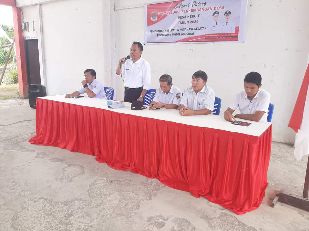 Pemdes Keroit Gelar Evaluasi Perkembangan Desa