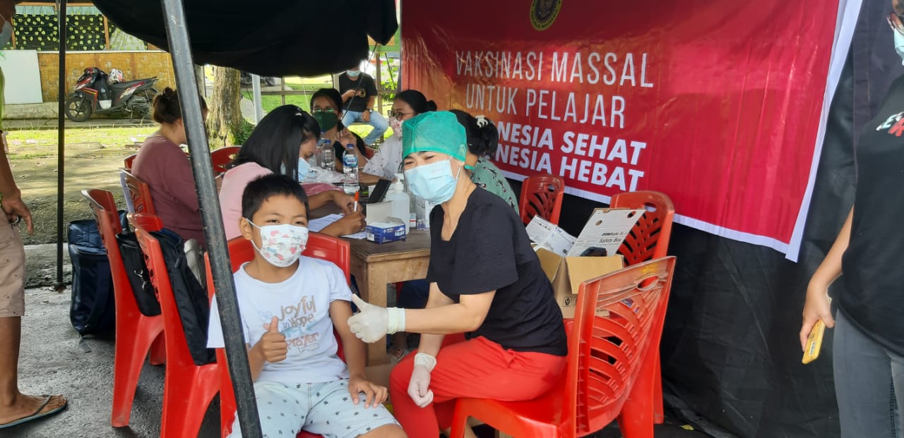 Momen Nataru, Binda Sulut Kembali Pacu Vaksinasi