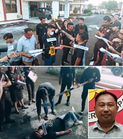 Duel Berdarah di Pangolombian, Tersaji 21 Adegan,  Residivis Kambuhan Sarangkan 10 Tikaman