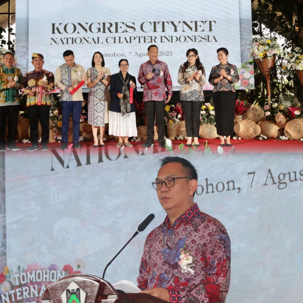 Tomohon Tuan Rumah Kongres CityNet NCI 2025, Sambut Para Pemimpin Daerah dan Pakar Pembangunan Perkotaan