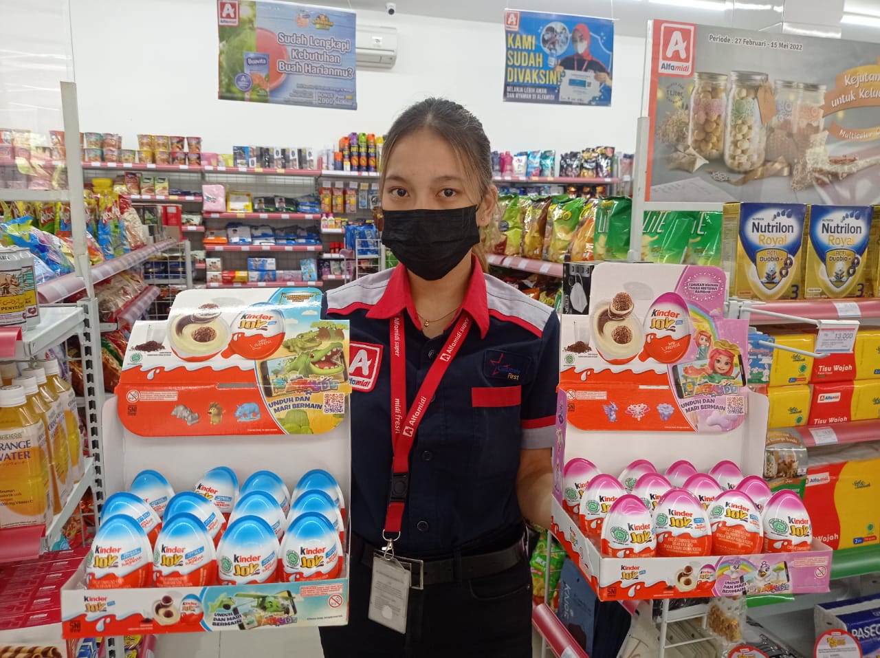 Buat yang kangen, Alfamidi kembali jual Kinder Joy