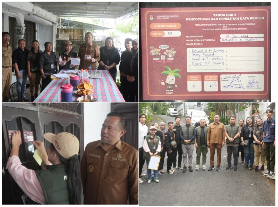 Usai Coklit KPU, Wawali Richard Sualang Pastikan Peserta Pilkada 2024