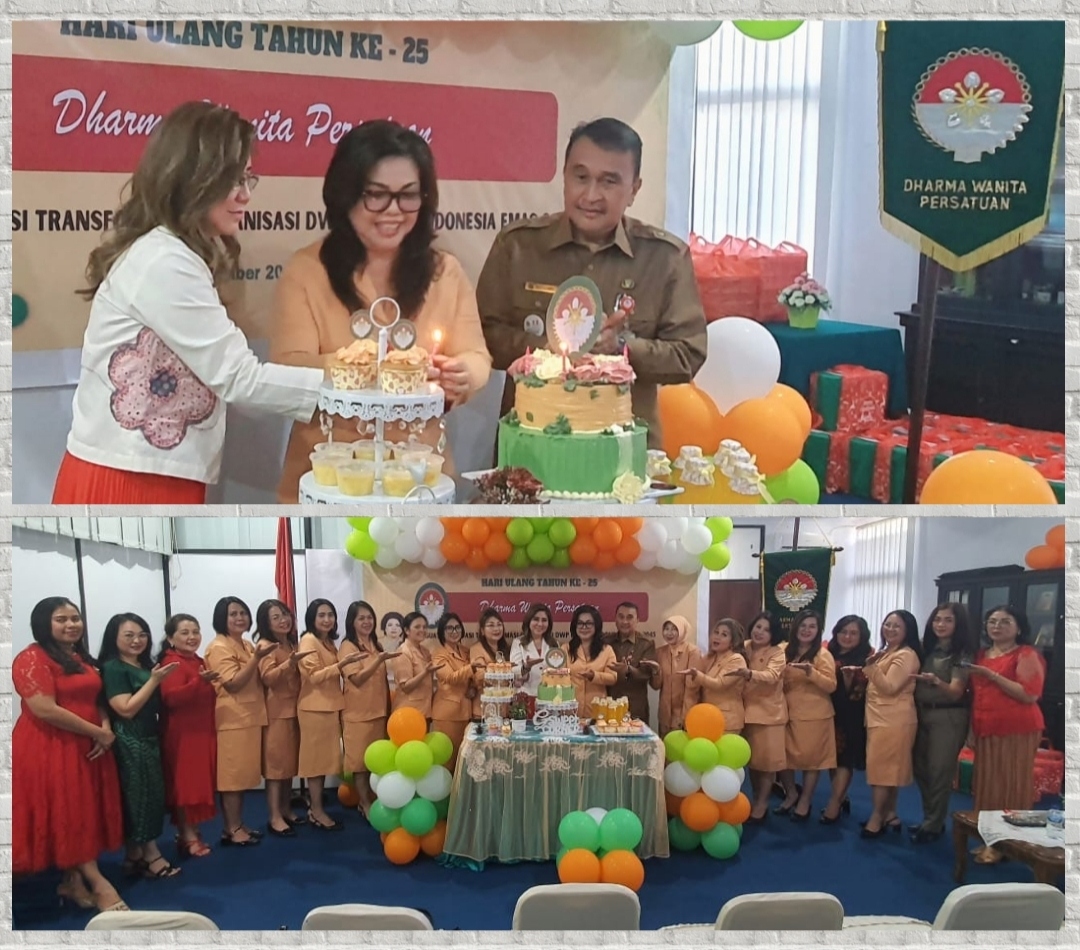 HUT Dharma Wanita Manado ke-25, Sekda Micler Lakat Serukan Pesan Mendalam