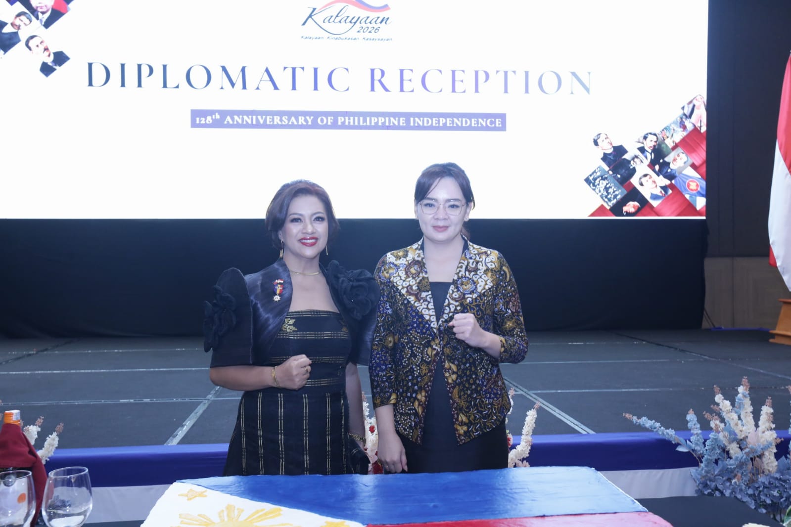 Wawali Sendy Rumajar Hadiri Diplomatic Reception Peringati HUT Ke-128 Kemerdekaan Filipina