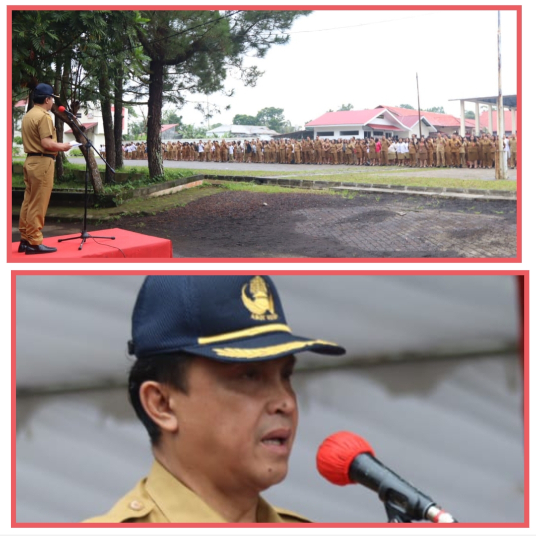 Pelayanan ASN Berbelit-belit? Sekdako Roring Warning Perangkat Daerah di Apel Kerja