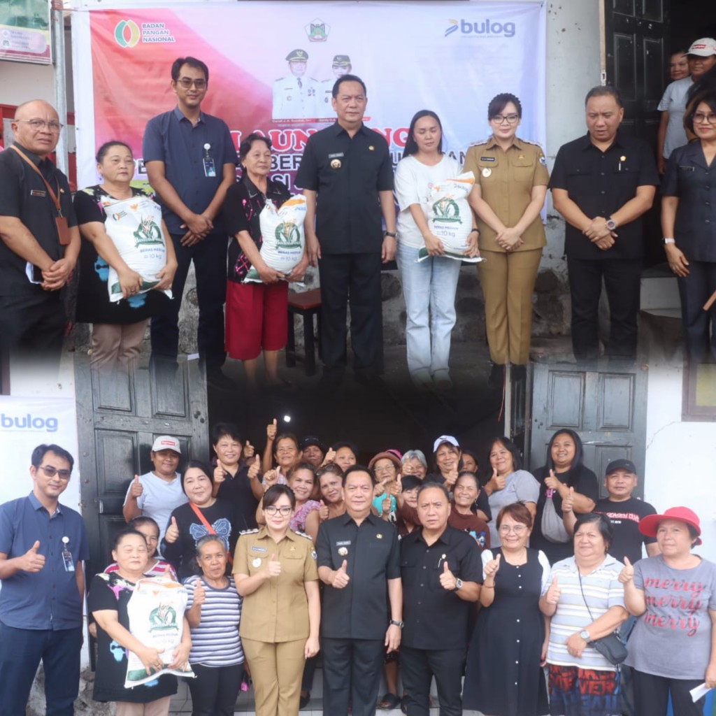 Pemkot Tomohon Luncurkan Program Bantuan Beras untuk Meringankan Beban Kebutuhan Pokok Warga