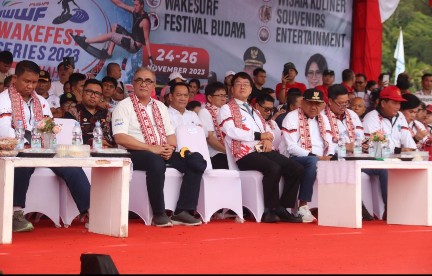 Hadiri  IWWF Asia Wakefest Minahasa 2023, Walikota Caroll: Ini Spektakuler