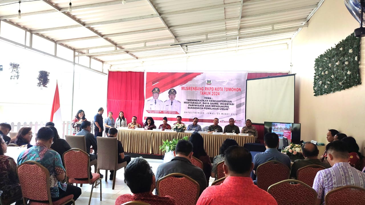 Buka RKPD 2024, Walikota Caroll: Koordinasi, Integrasi, Sinkronisasi dan Sinergitas Dongkrak Pembangunan