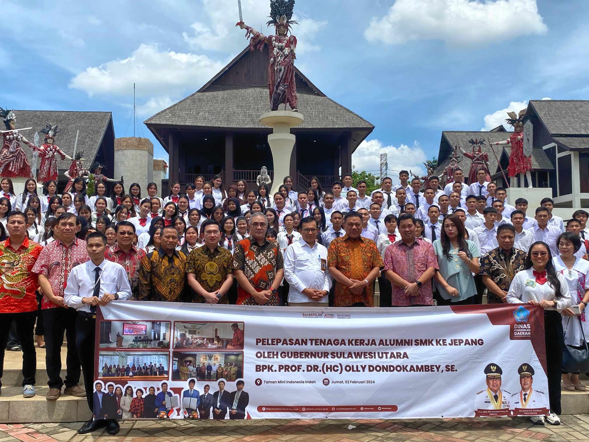 Kembali Bikin Gebrakan Baru, OD-SK Lepas Naker Lulusan SMK ke Jepang