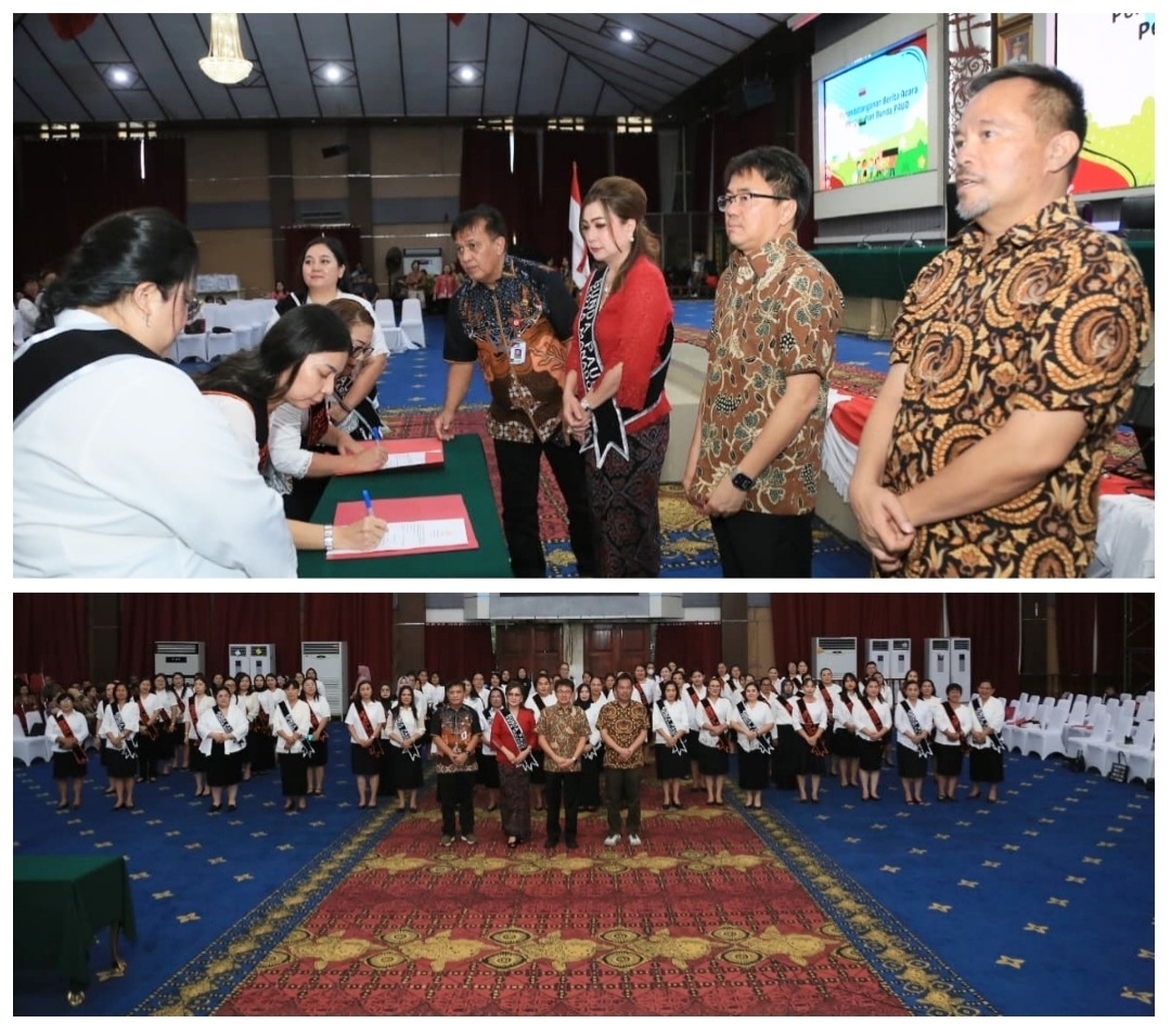 87 Bunda Paud Manado Dikukuhkan