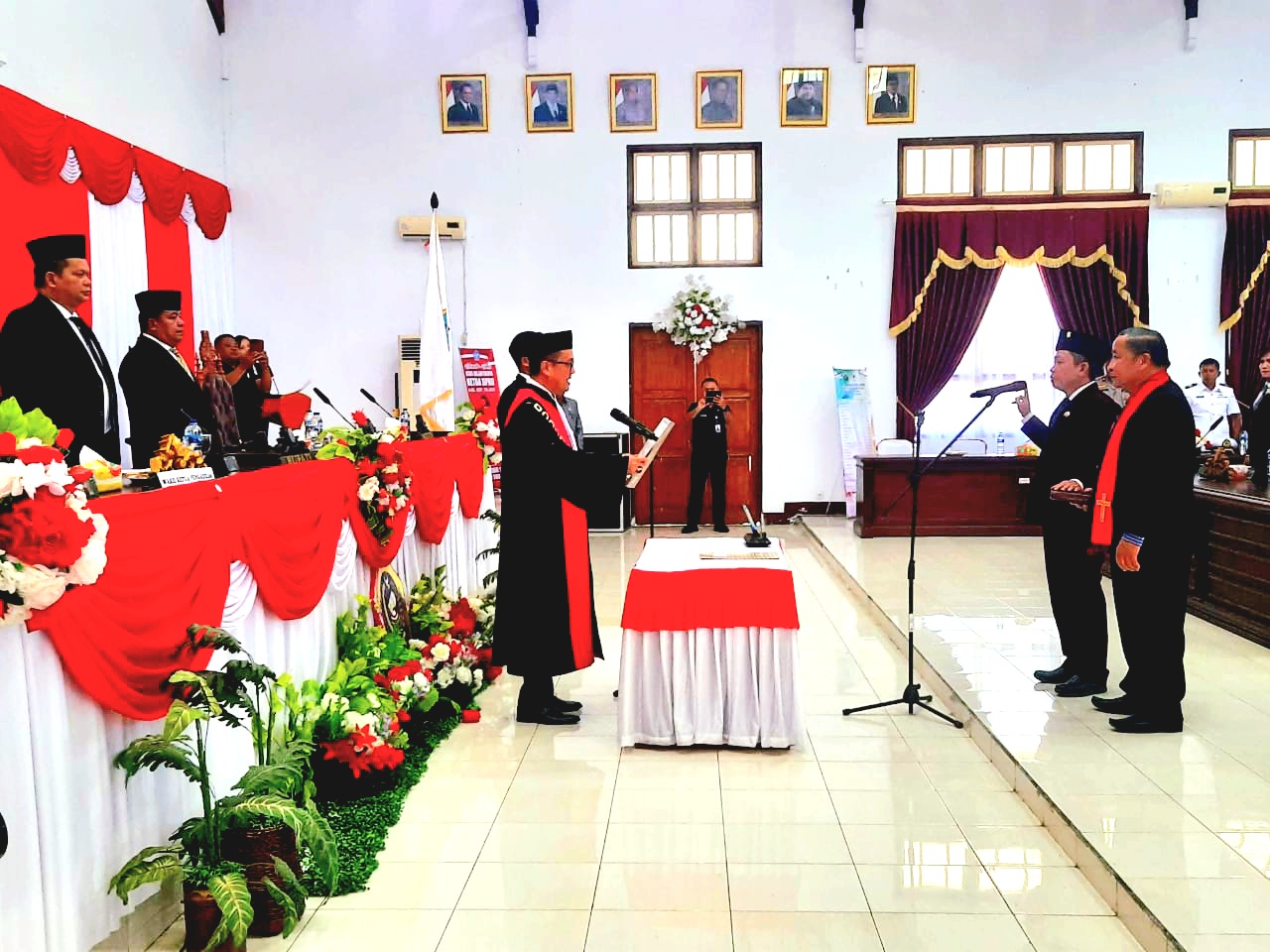 Sah! Semuel Bentian Resmi Dilantik PAW Ketua DPRD Talaud 