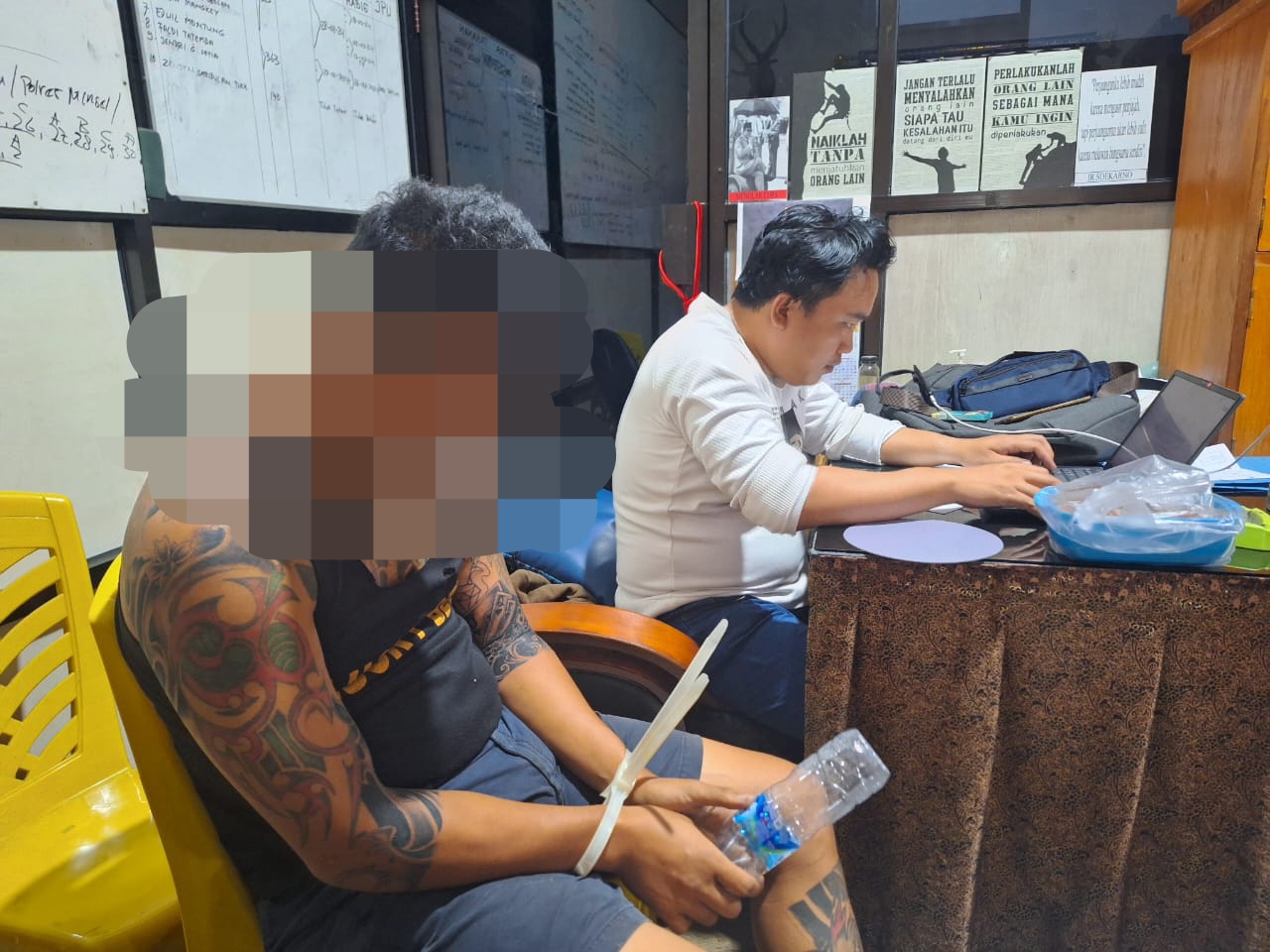 Polres Minsel Amankan Pelaku Pembunuhan di SPBU Kapitu