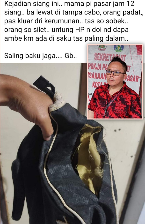 Pengunjung Pasar Beriman Dibuat Resah, PD Pasar Tingkatkan Keamanan