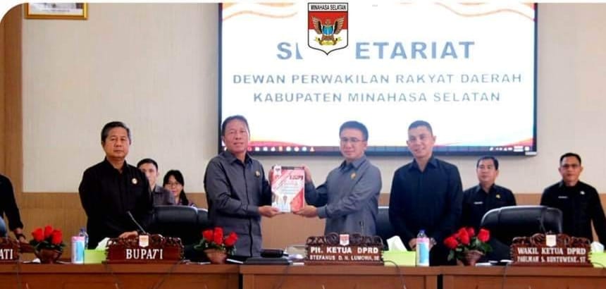 DPRD Minsel Gelar Rapat Paripurna Penyampaian LKPJ Bupati dan Wabup Tahun 2022