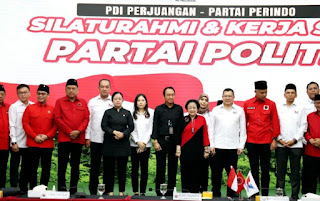 Olly Dampingi Megawati Hadiri Kerjasama Politik dengan Partai Perindo