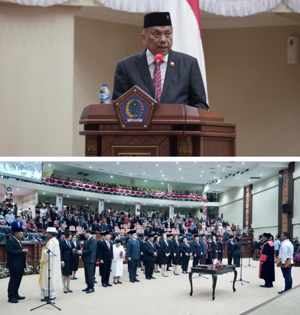 Gubernur Olly Harap Anggota  DPRD Sulut Dapat Setia Mengemban Amanah Rakyat