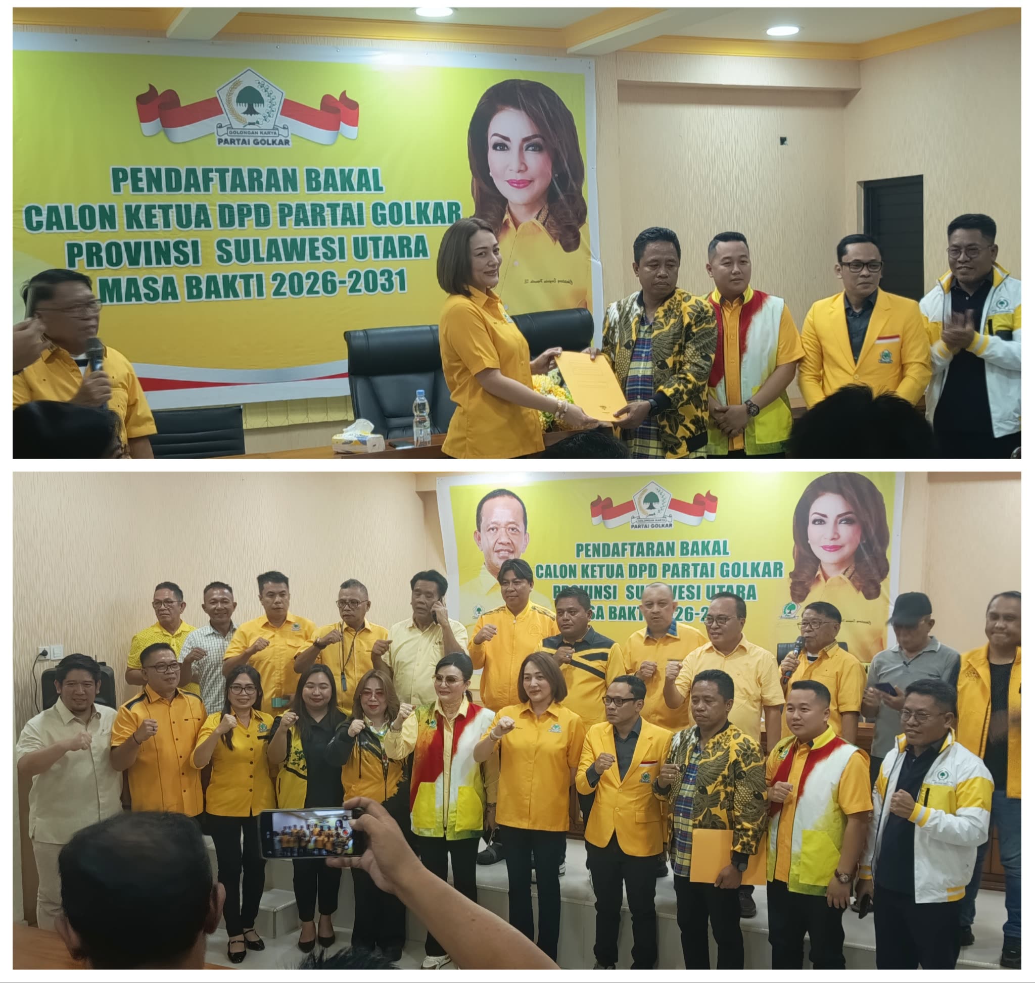 Michaella Elsiana Paruntu Sah Bertarung di Pemilihan Ketua Golkar Sulut, 11 Daerah Mendukung