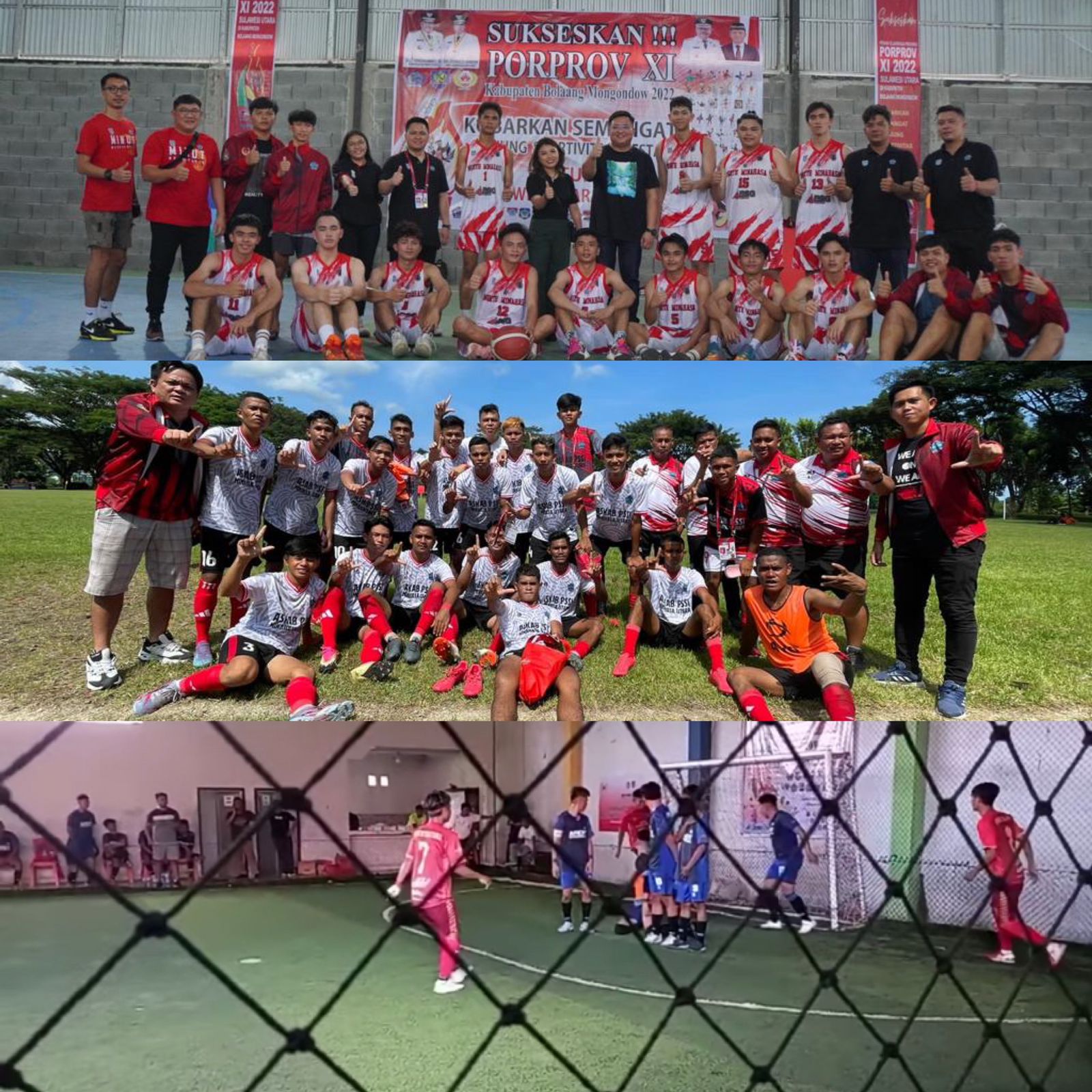 Porprov XI, Minut Raih Kemenangan di 3 Cabor Bergengsi