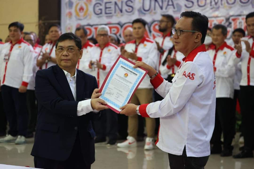 Apriano Ade Saerang Sah Ketua Percasi Sulut