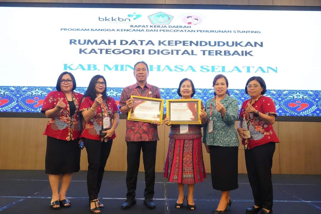 Penanganan Stunting, Bupati Minsel Terima Penghargaan dari BKKBN