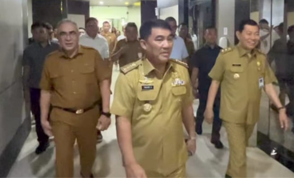 Gubernur Yulius Selvanus Sidak Ruang SKPD Pemprov Sulut