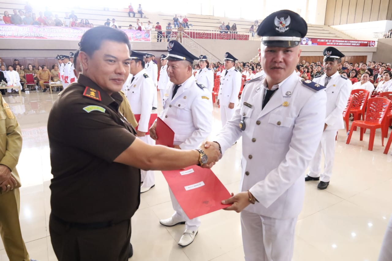 Jabat Plt Kumtua Amongena Satu, Belly Memah: Terima Kasih ROR-RD