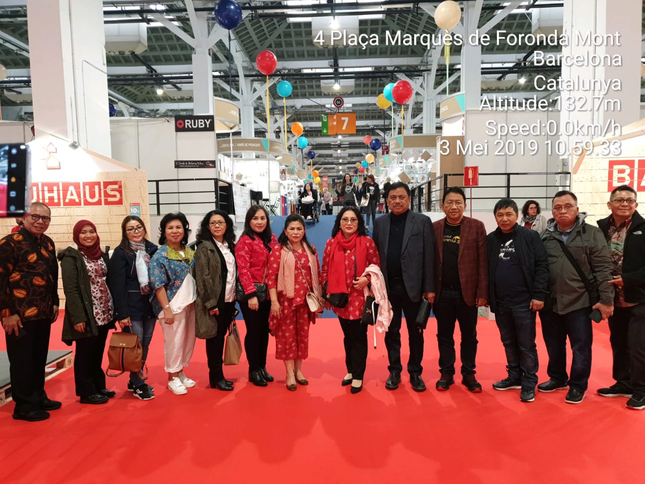 JS Ikut Festival Handmade di Spanyol