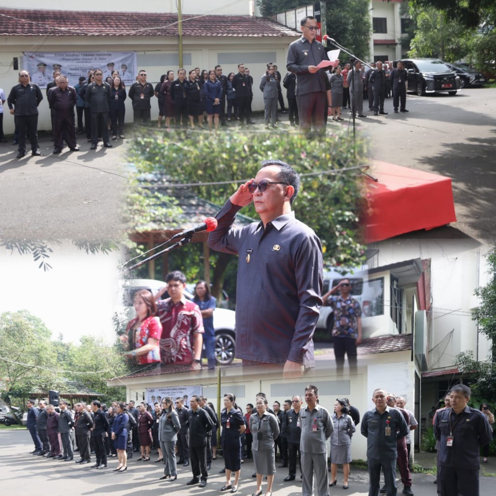 Walikota Tomohon Caroll Senduk Pimpin Apel Perdana di Lingkungan Pemerintah Kota