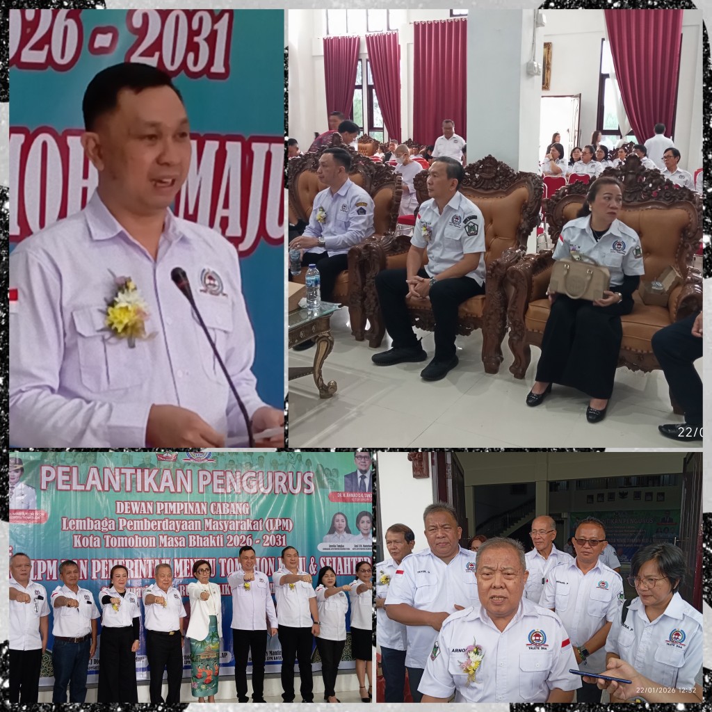 Arnold Poli Pimpin LPM Tomohon, Simak Langkah Awal Kerja 2026