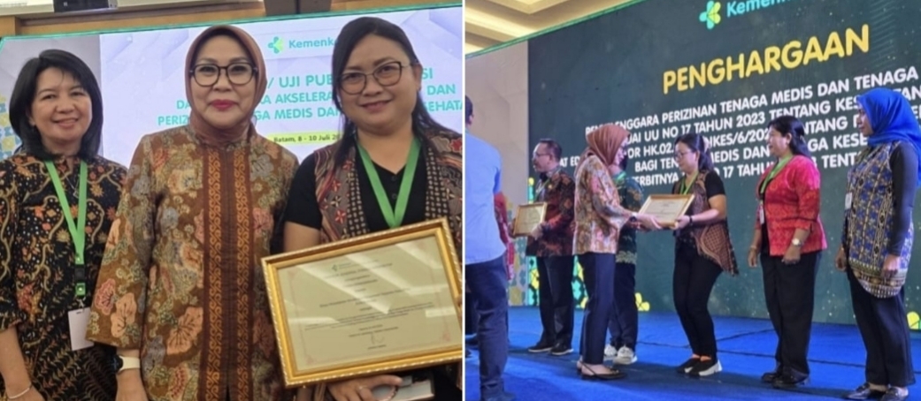 Lagi, Pemkot Manado Lewat DPMTSP Gaet Pengakuan Kemenkes RI