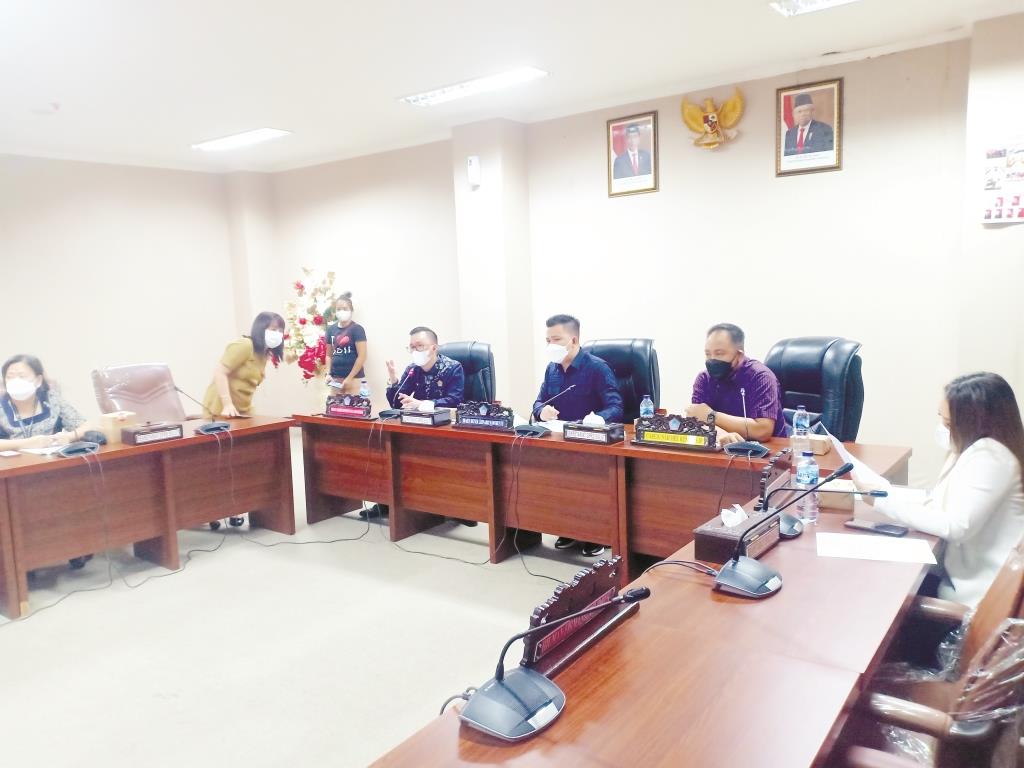 Bahas Dua Substansi, Deprov Hearing RS Bethesda GMIM