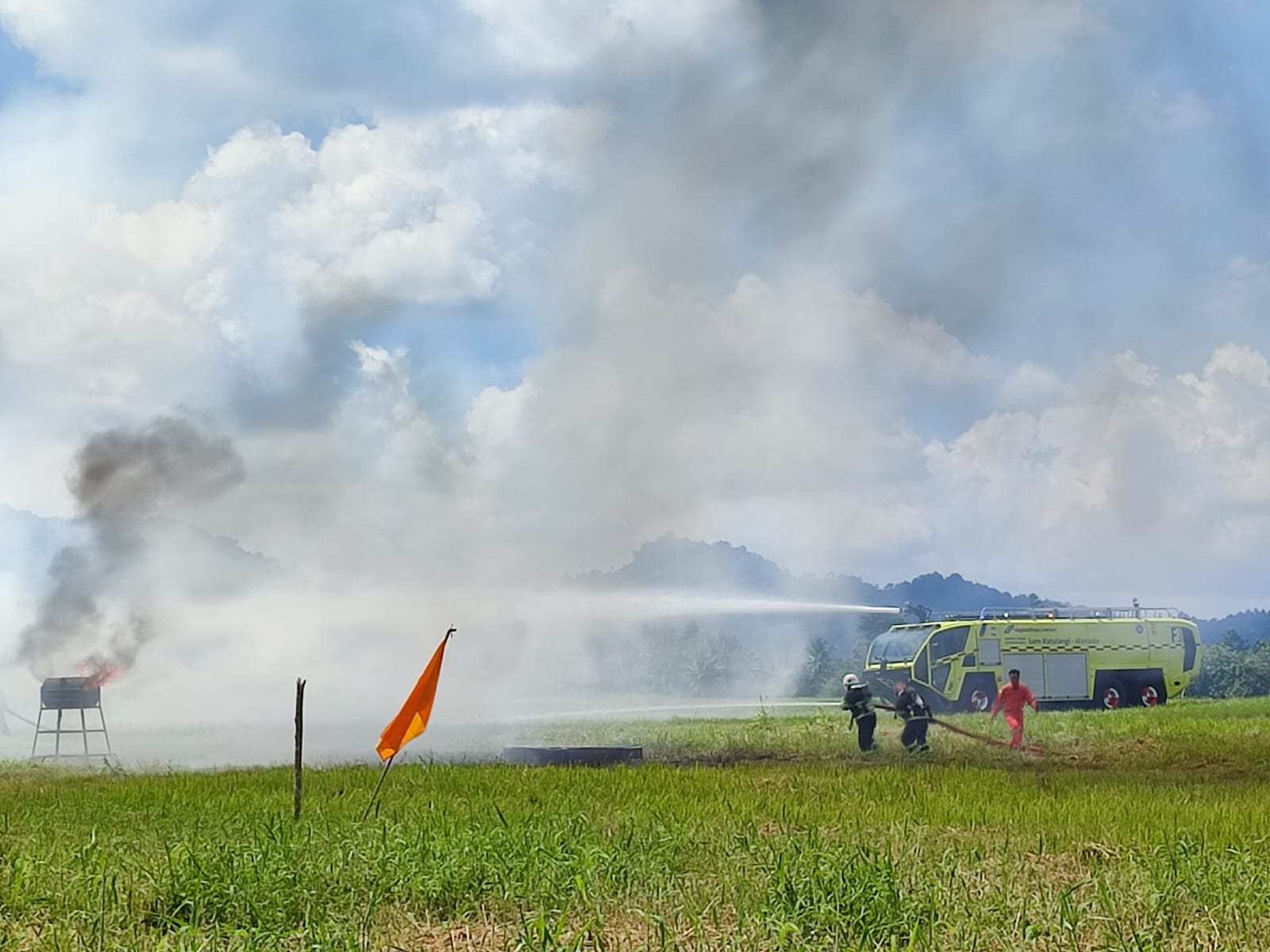 Bandara Sam Ratulangi Manado Gelar Latihan Penanggulangan Keadaan Darurat, Ini Tujuannya