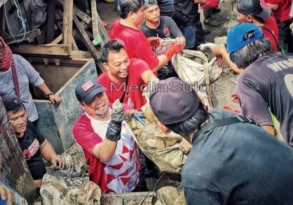 Walikota Kunjungi Pasar Bobo, Temui Wawali Bergotong Royong